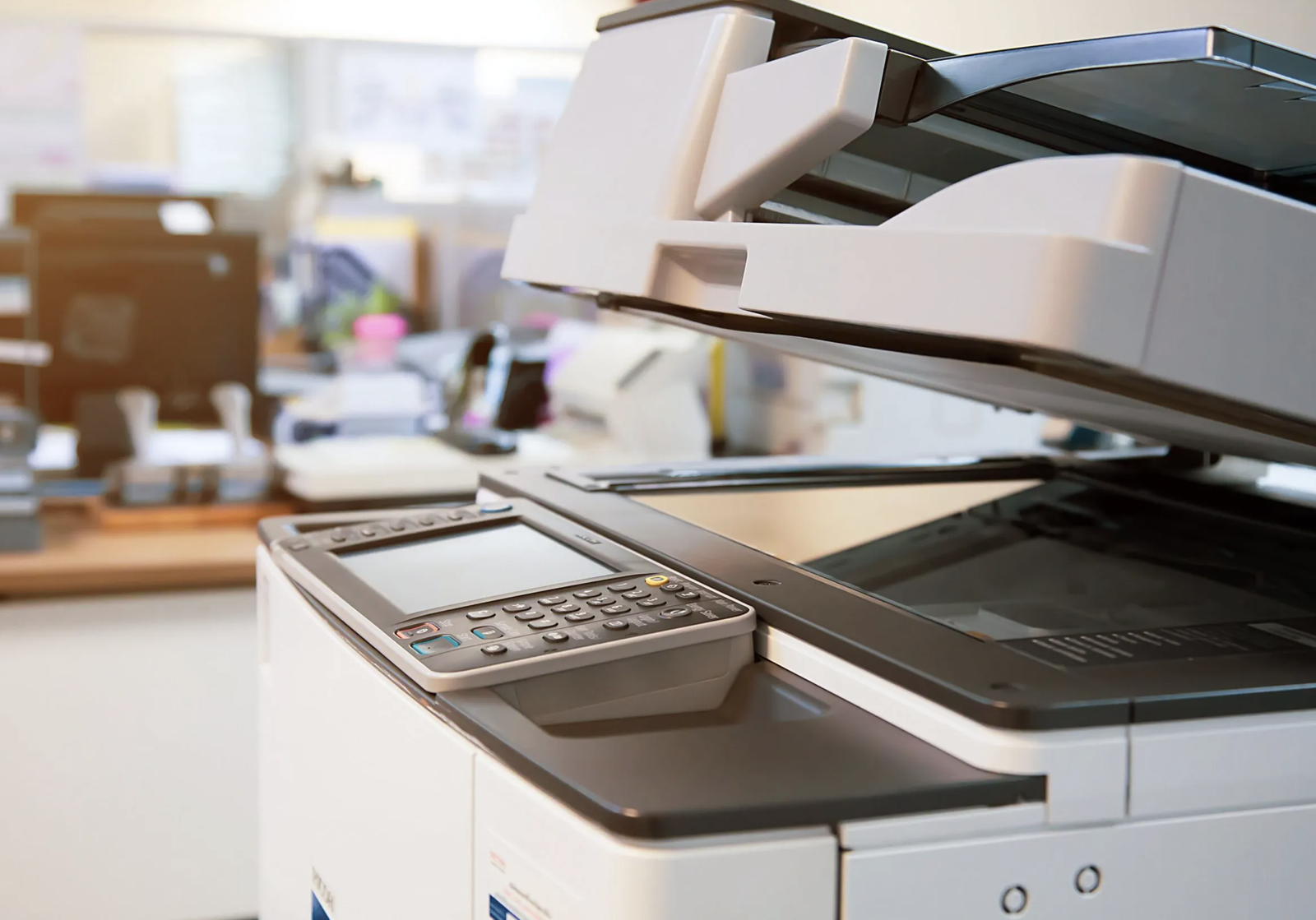 Impressora em escritório